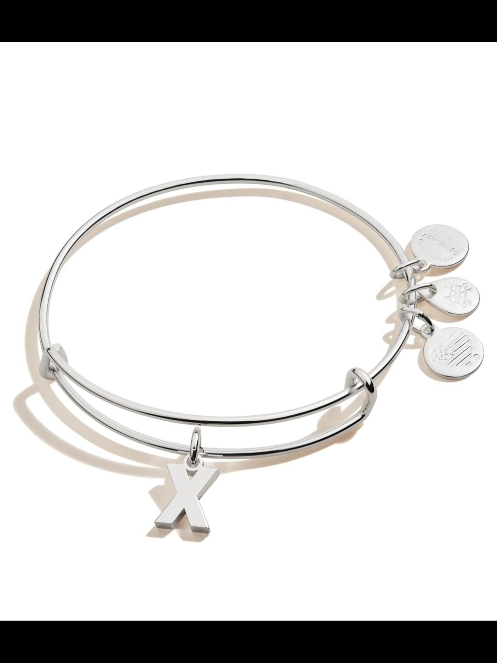 Alex and Ani Initial X III Bangle Bracelet